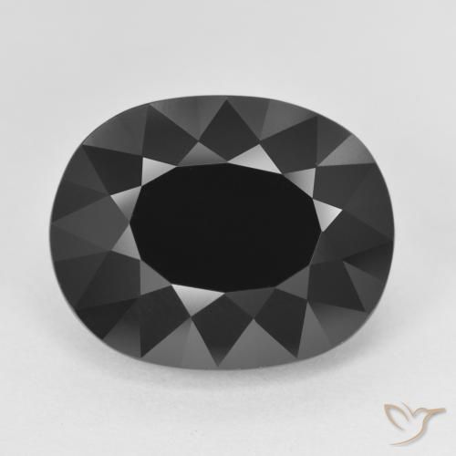 11.68ct Natural Schorl Turmalina, oval, Opaco