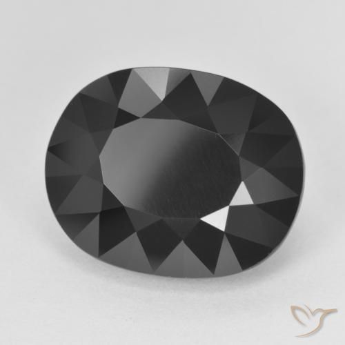 Turmalina Schorl Natural 11.68ct, oval, Opaco