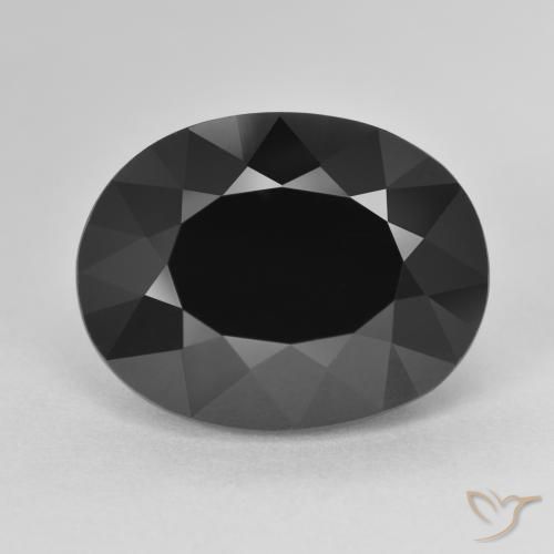 11.12ct Natural Schorl Turmalina, oval, Opaco