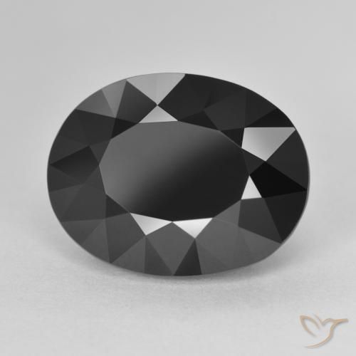 Turmalina Schorl Natural 11.12ct, oval, Opaco