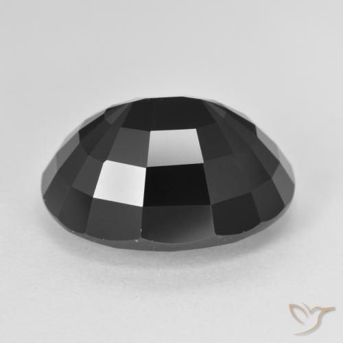 Turmalina Schorl Natural 11.12ct, oval, Opaco