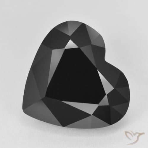 Turmalina Schorl Natural 12.21ct, Coração, Opaco