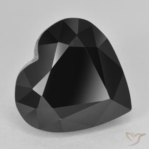 Turmalina Schorl Natural 12.68ct, Coração, Opaco