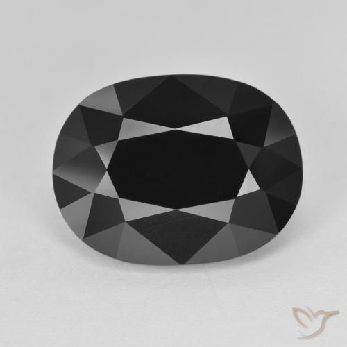 11.60ct Natural Schorl Turmalina, oval, Opaco