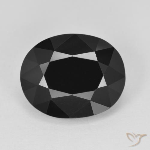 9.01ct Natural Schorl Turmalina, oval, Opaco