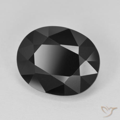 Turmalina Schorl Natural 9.01ct, oval, Opaco