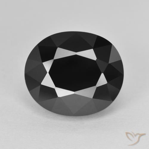 8.67ct Natural Schorl Turmalina, oval, Opaco