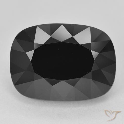 14.90ct Natural Schorl Turmalina, Almofada, Opaco
