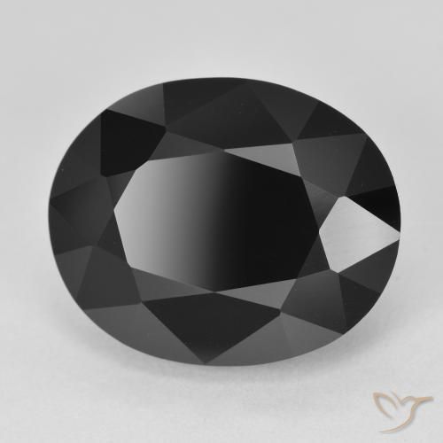 Turmalina Schorl Natural 11.49ct, oval, Opaco