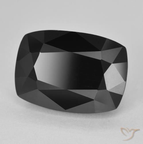 Turmalina Schorl Natural 11.42ct, Almofada, Opaco