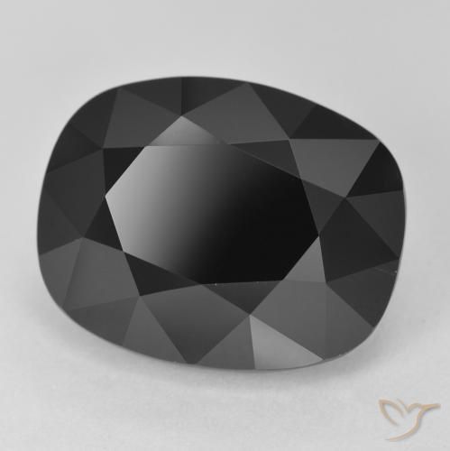 Turmalina Schorl Natural 13.95ct, Almofada, Opaco