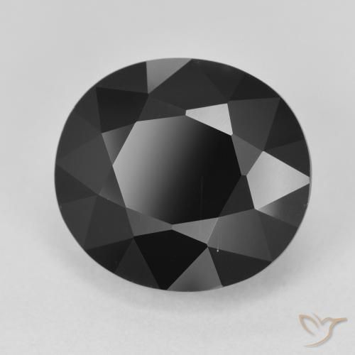 Turmalina Schorl Natural 8.99ct, oval, Opaco