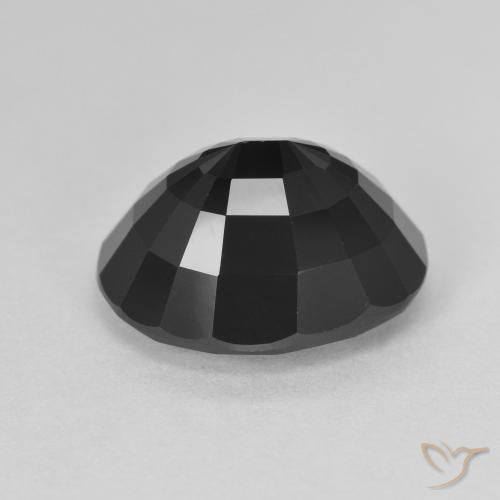 Turmalina Schorl Natural 6.87ct, oval, Opaco