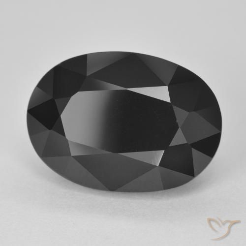 Turmalina Schorl Natural 11.26ct, oval, Opaco