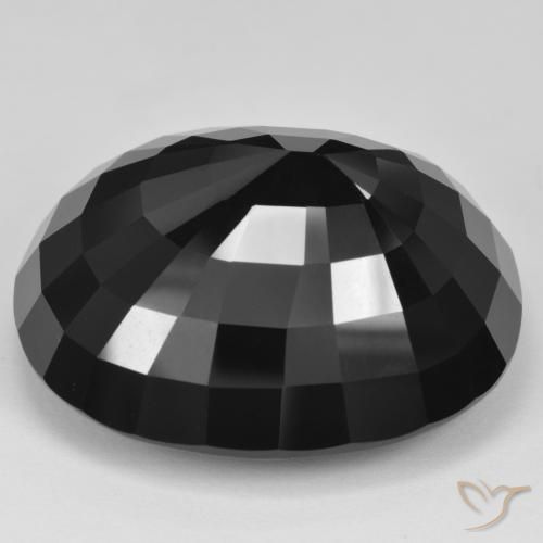 Turmalina schorl natural 91,06ct, almofada cortada, opaco