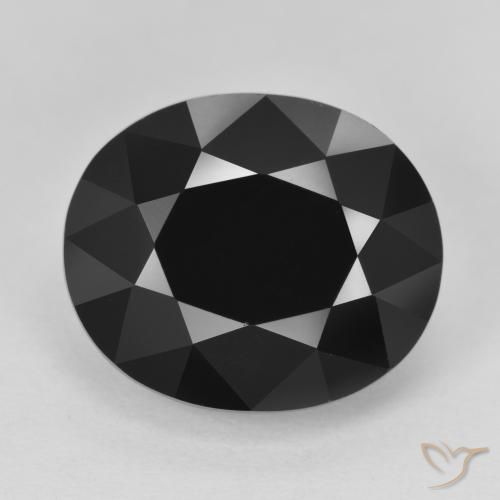 12.65ct Natural Schorl Turmalina, oval, Opaco