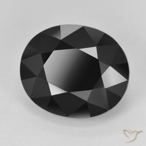 Turmalina Schorl Natural 12.65ct, oval, Opaco