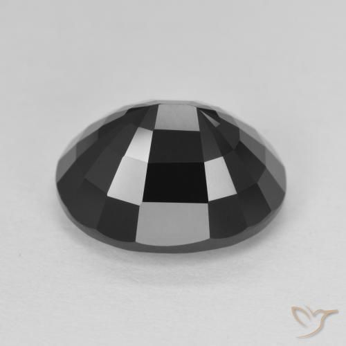 Turmalina Schorl Natural 6.64ct, oval, Opaco