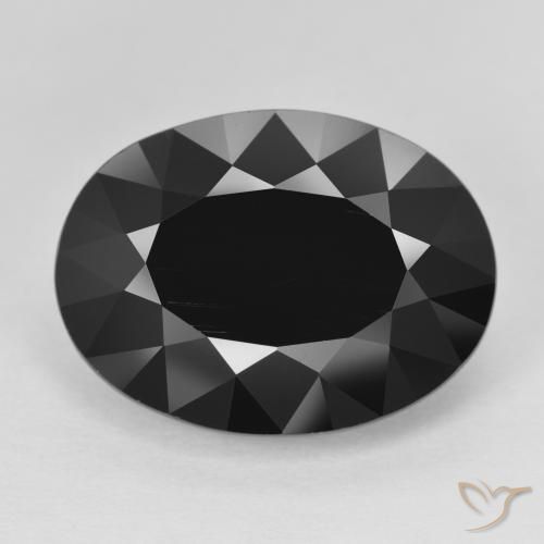 11.42ct Natural Schorl Turmalina, oval, Opaco