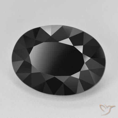 Turmalina Schorl Natural 11.42ct, oval, Opaco