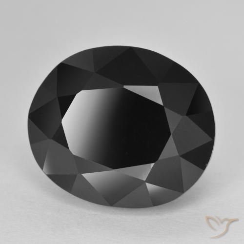 Turmalina Schorl Natural 16.70ct, oval, Opaco