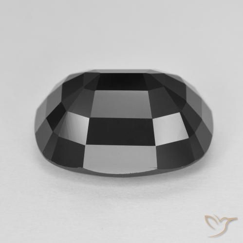 Turmalina Schorl Natural 11.72ct, Almofada, Opaco
