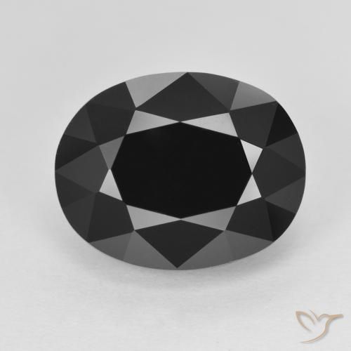9.76ct Natural Schorl Turmalina, oval, Opaco