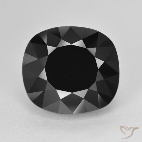 9.78ct Natural Schorl Turmalina, Almofada, Opaco