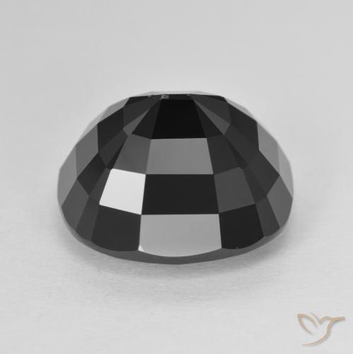 Turmalina Schorl Natural 9.78ct, Almofada, Opaco