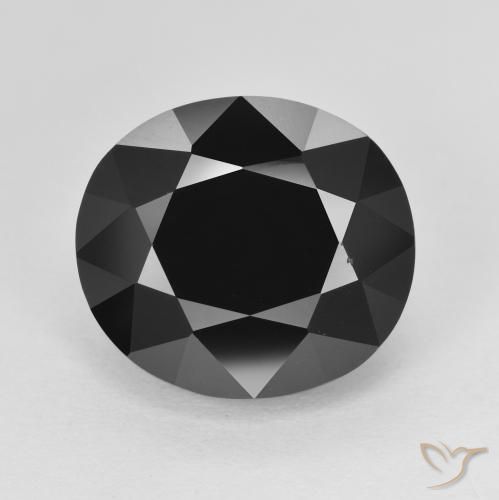 8.68ct Natural Schorl Turmalina, oval, Opaco