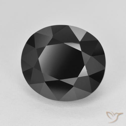 Turmalina Schorl Natural 8.68ct, oval, Opaco