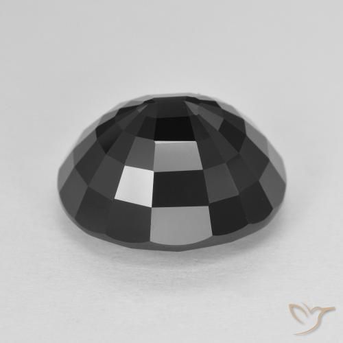 Turmalina Schorl Natural 8.68ct, oval, Opaco
