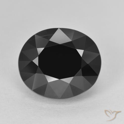 6.75ct Natural Schorl Turmalina, oval, Opaco
