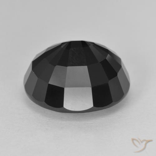 Turmalina Schorl Natural 10.46ct, oval, Opaco