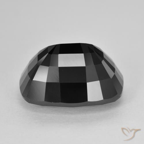 Turmalina Schorl Natural 12.24ct, Almofada, Opaco