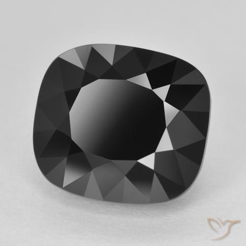 Turmalina Schorl Natural 9.04ct, Almofada, Opaco