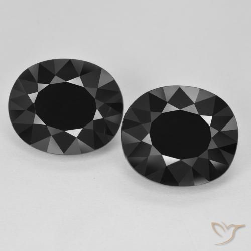 16.21ctw Natural Schorl Turmalina, oval, Opaco