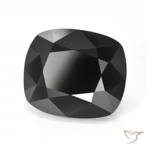 Turmalina Schorl Natural 12.28ct, Almofada, Opaco