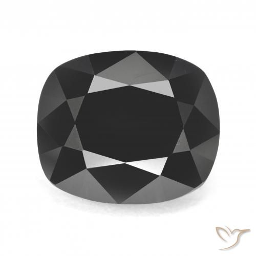11.70ct Natural Schorl Turmalina, Almofada, Opaco