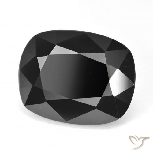 Turmalina Schorl Natural 22.56ct, Almofada, Opaco