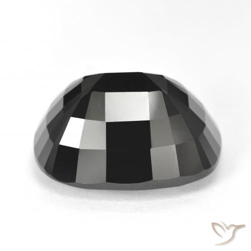 Turmalina Schorl Natural 22.56ct, Almofada, Opaco