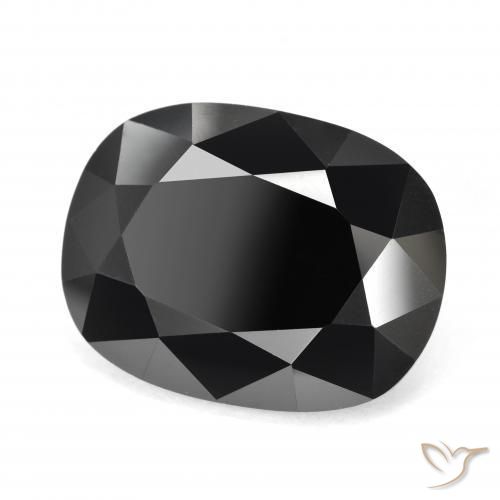 Turmalina Schorl Natural 20.56ct, Almofada, Opaco