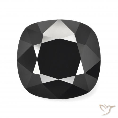 15.12ct Natural Schorl Turmalina, Almofada, Opaco