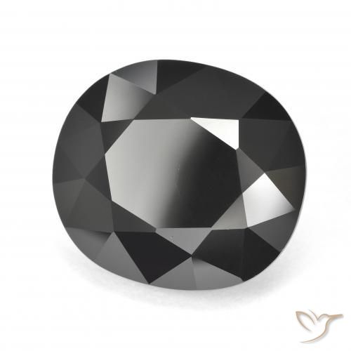 Turmalina Schorl Natural 18.63ct, oval, Opaco