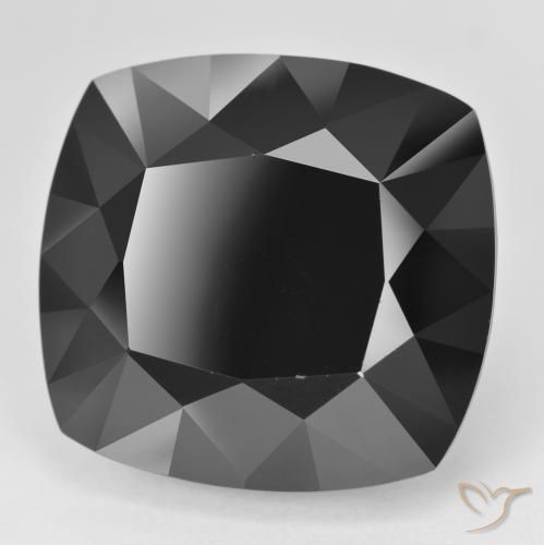 Turmalina Schorl Natural 55.64ct, Almofada, Opaco