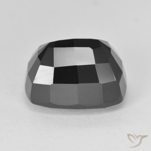 Turmalina Schorl Natural 12.57ct, Almofada, Opaco