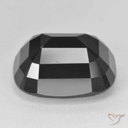 Turmalina Schorl Natural 23.92ct, Almofada, Opaco