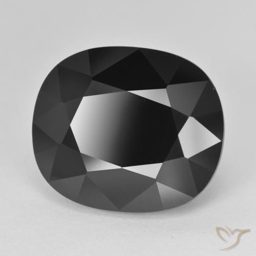 Turmalina Schorl Natural 19.45ct, Almofada, Opaco