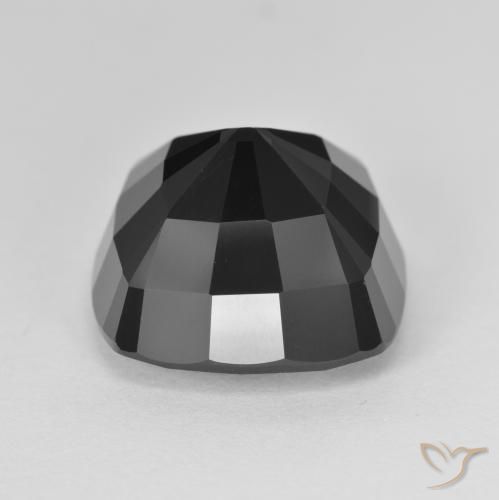 Turmalina Schorl Natural 17.86ct, Almofada, Opaco
