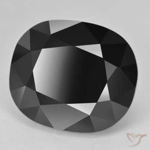 Turmalina Schorl Natural 27.96ct, Almofada, Opaco